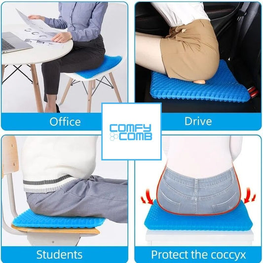 ComfyComb™ Gel Seat Cushion